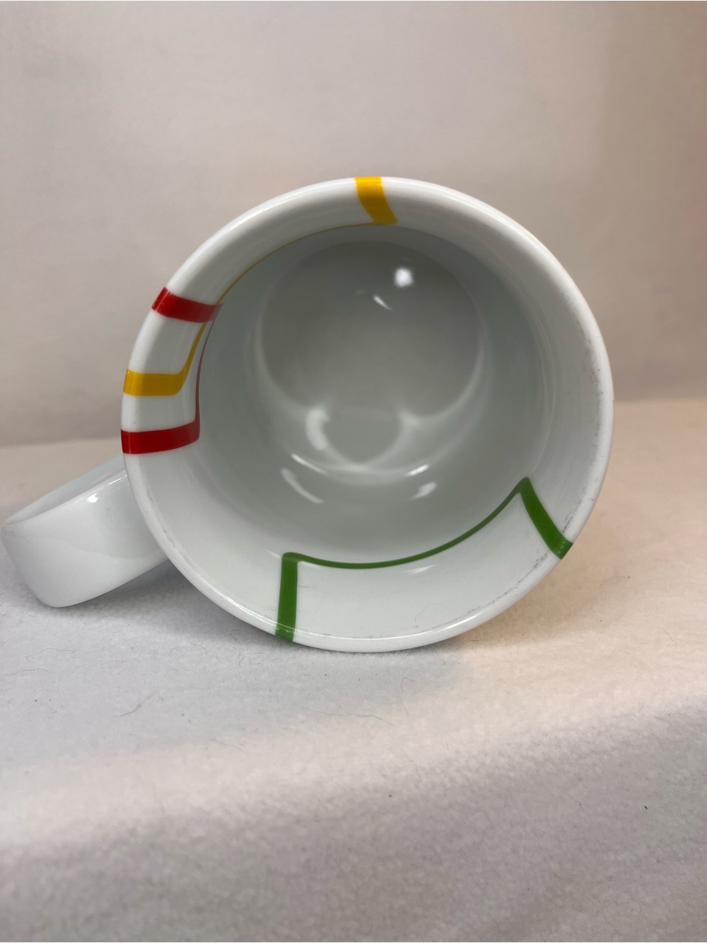 Google Finer - White Ceramic Mug with Red, Yellow, Blue, and Green Accents - Picture 5 of 6